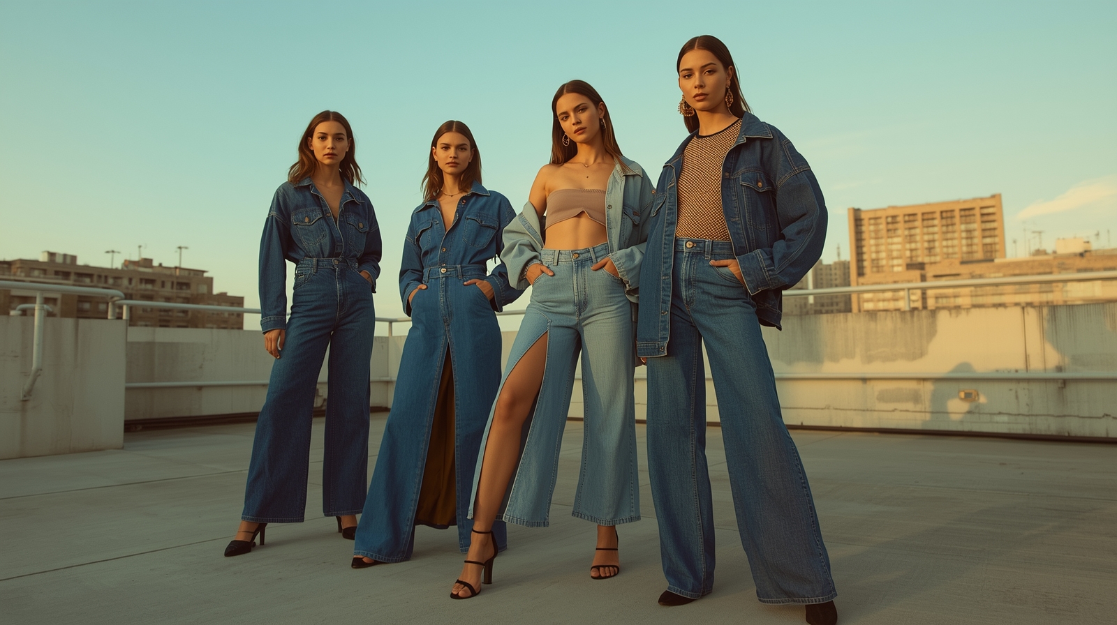 Straight-Leg and Relaxed-Fit Jeans