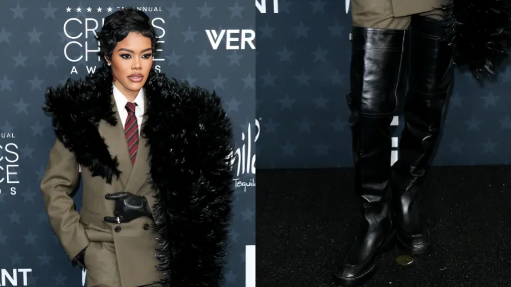 Teyana Taylor Saint Laurent Suit Style Guide