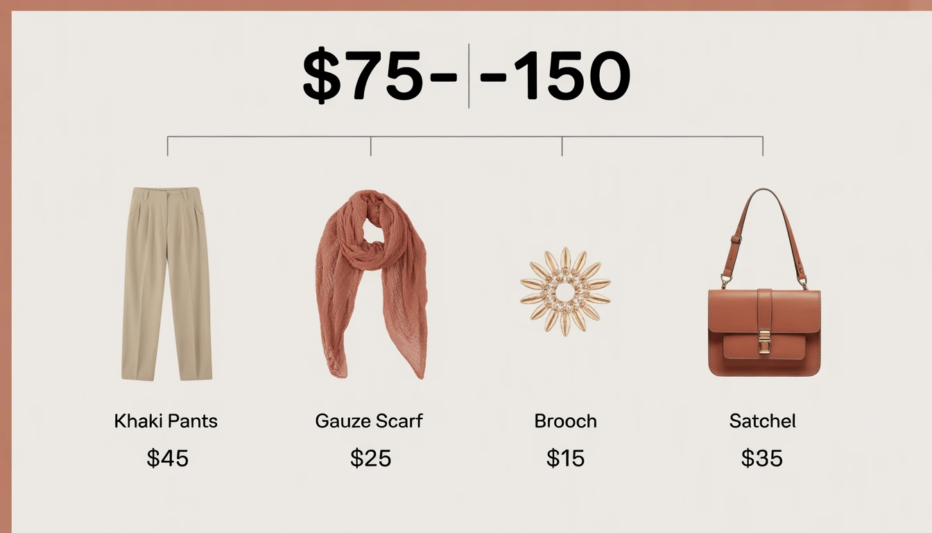 Desert core summer 2026 outfit budget calculator breakdown