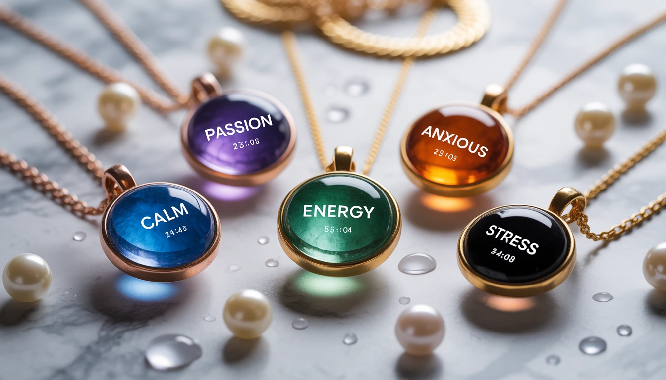 Mood necklace colors and meanings chart