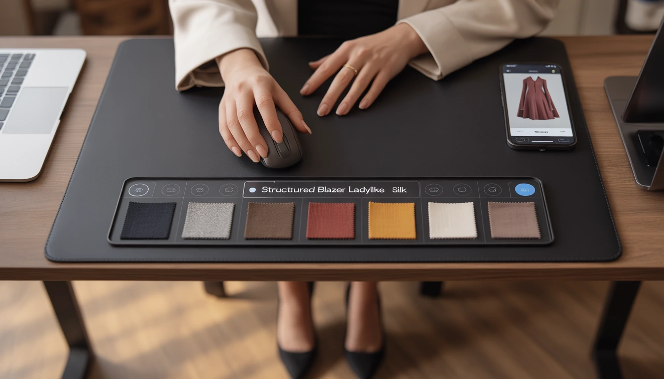 Hands-on step-by-step AI virtual prototype build using ZMO.ai in professional office setting